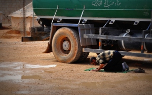 Modlący się Syryjczyk.